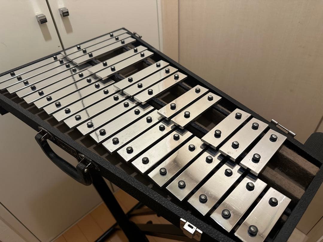 サイトウ グロッケン K&Mスタンド付き - メルカリ