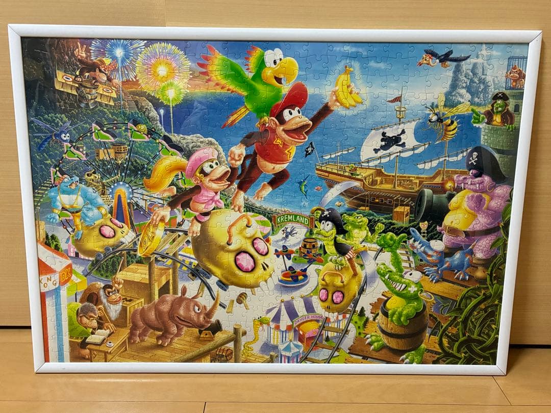 スーパードンキーコング2 ジグソーパズル　500ピース　クレムランド