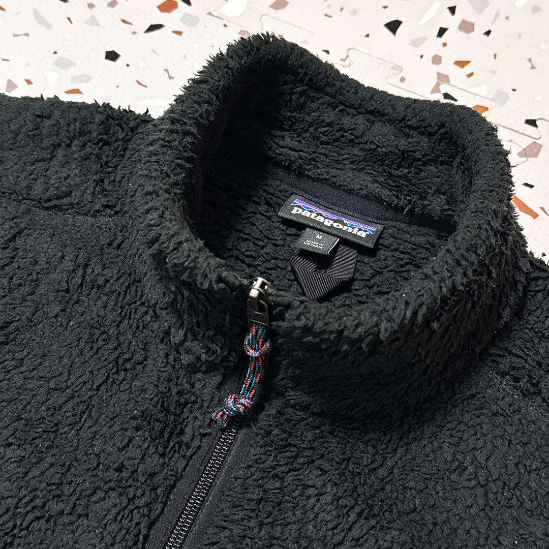 Mサイズ】パタゴニア ロスガトスベスト フリースベスト 黒 東出昌大