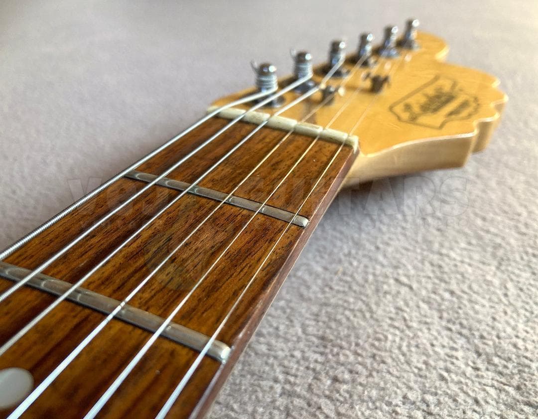 LINDERT LOCOMOTIVE T ブラウンクリーム 1990年代 ギター