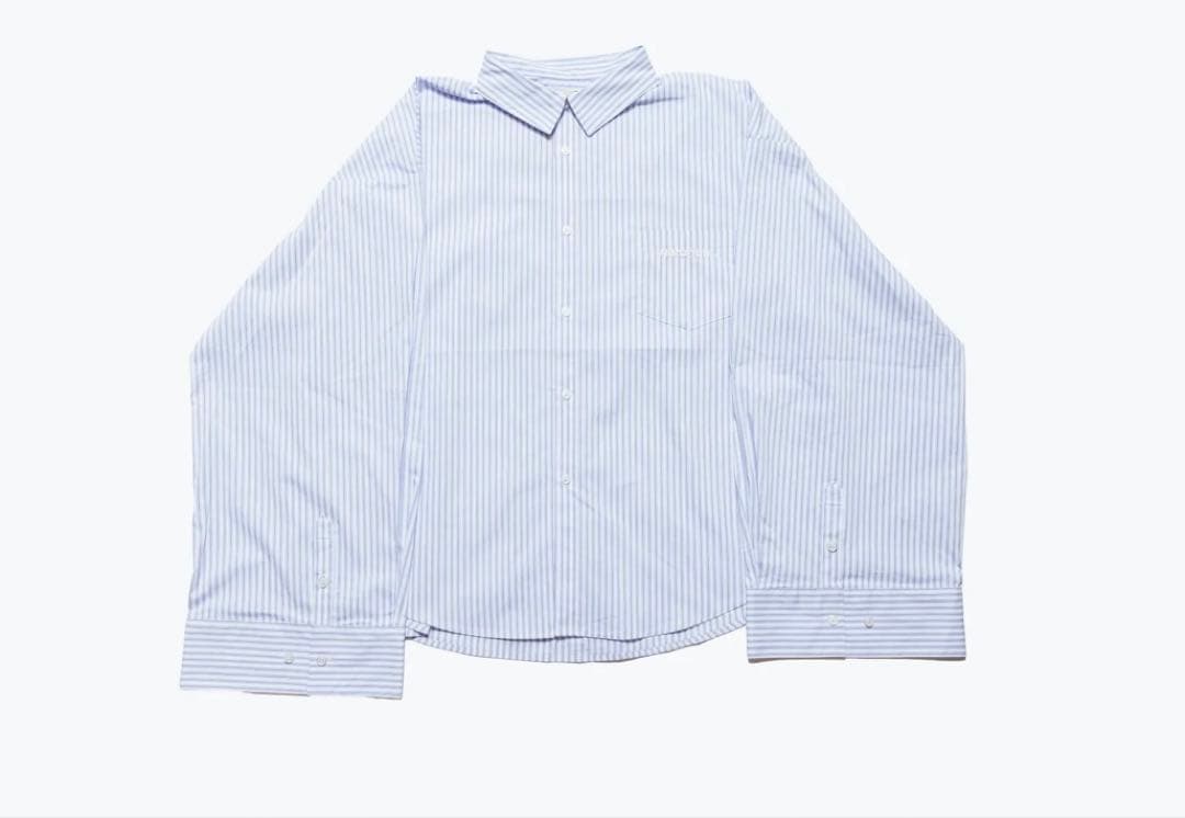 なとり　natorium Stripe-shirt ストライプシャツ 　深海