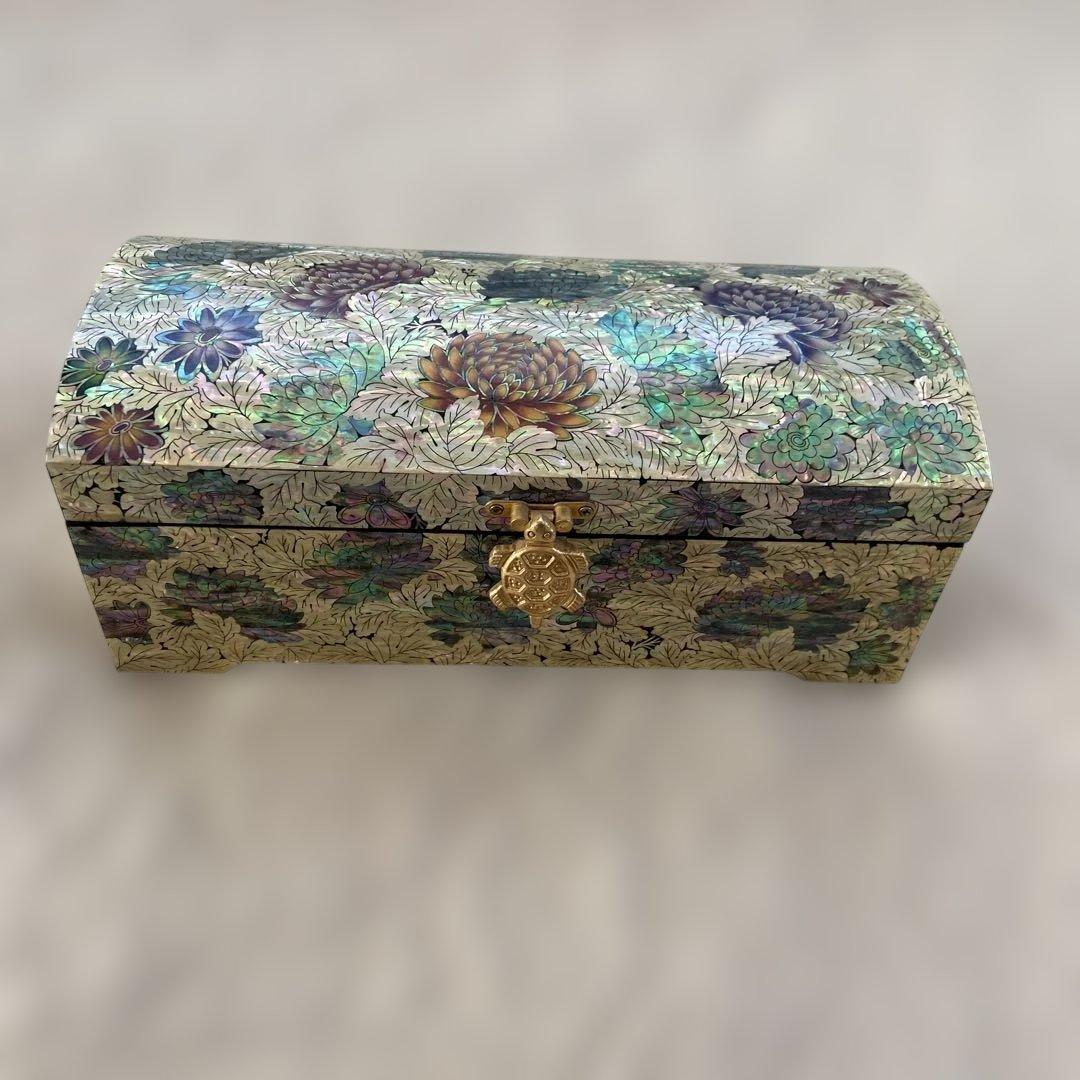 韓国 螺鈿細工 宝石箱 ジュエリーボックス