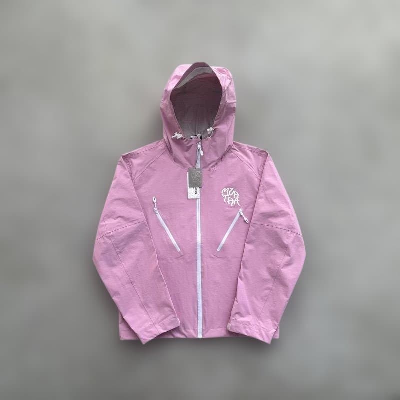 Mertra モノグラムシェルジャケット ピンク - メルカリ