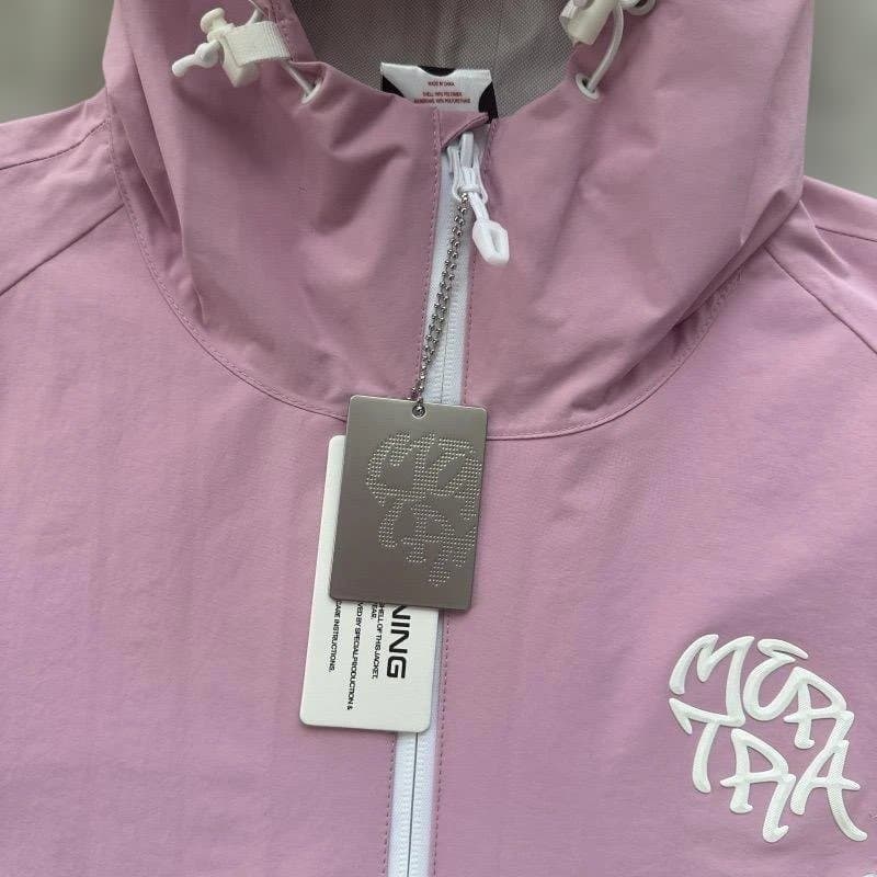 Mertra モノグラムシェルジャケット ピンク - メルカリ