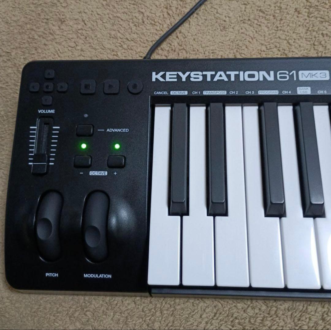 【美品コード付き】M-Audio Keystation 61 MK3 MIDI