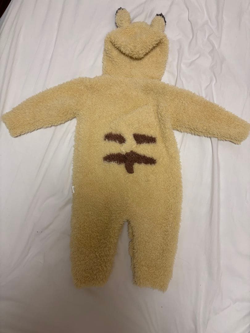 ジェラピケ ベビー ピカチュウ ロンパース80-90サイズ