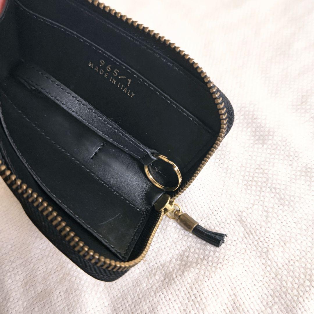フェリージFelisiサフィアーノレザーコインキーケース黒ブラック【965
