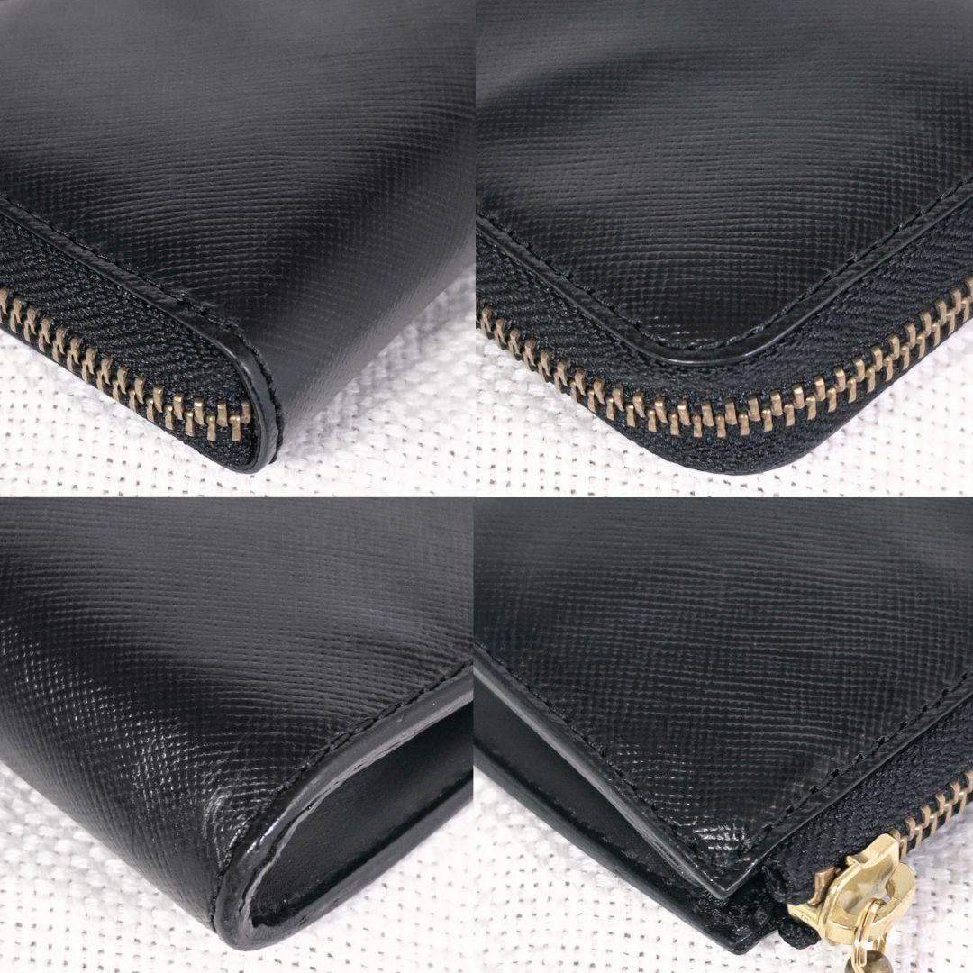 フェリージFelisiサフィアーノレザーコインキーケース黒ブラック【965