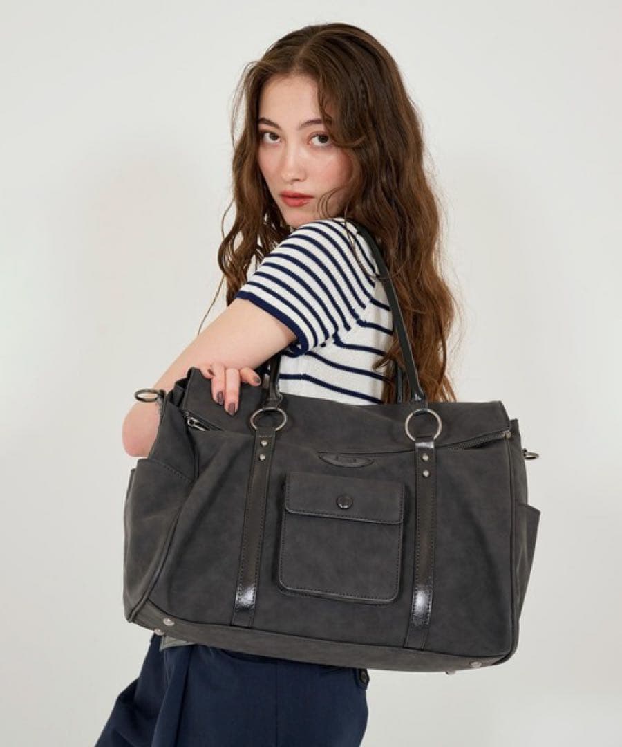 tinajojun ショルダー付き トラベルバック