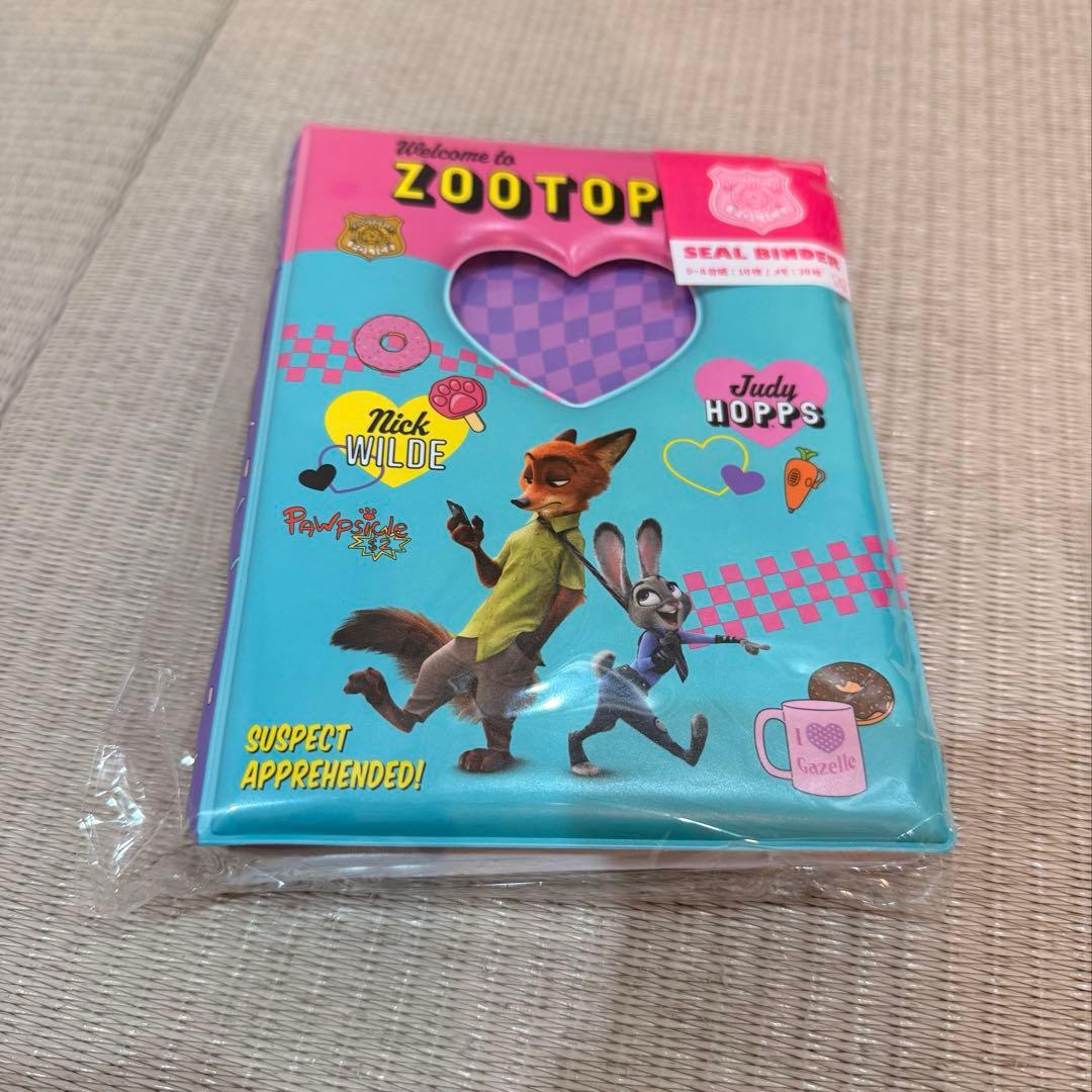 新品未開封！ズートピア シール帳 おまけシール付き - メルカリ