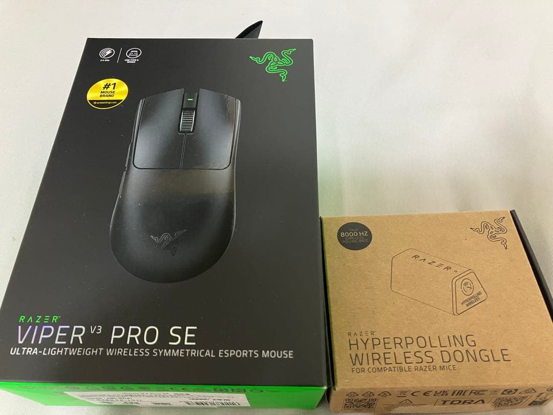 Razer Viper V3 ProSE本体HyperPollingドングル同梱