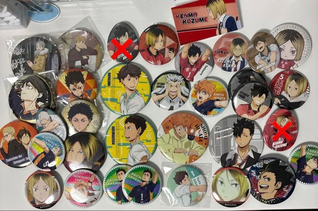 ハイキュー 缶バッジ 【バラ売り可】 - メルカリ