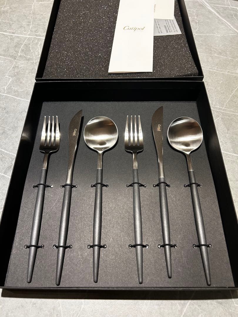 ※最終値下げ【未使用品】 Cutipol カトラリーセット 6点