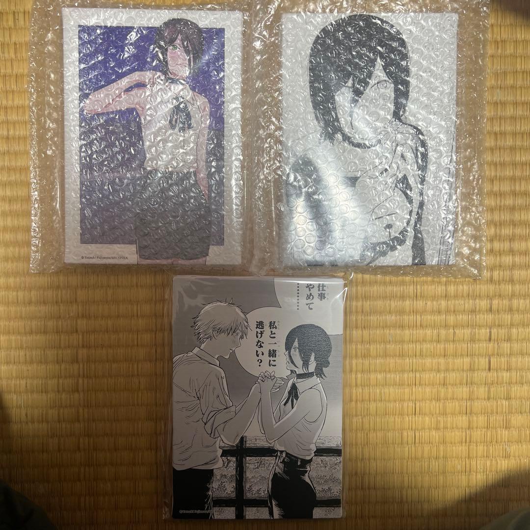 JCS限定 チェンソーマンアートボード 3種セット レゼ ジャンプ即日か翌日発送