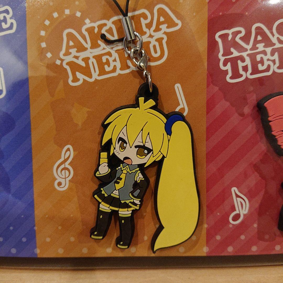 弱音ハク 亞北ネル 重音テト ラバーストラップ3点セット ホビー