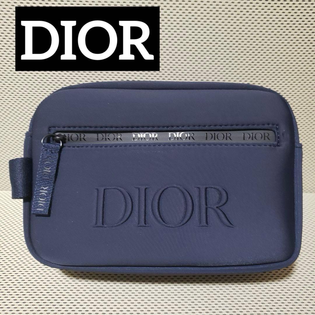 ディオール メンズポーチ 新品 2025 クラッチバッグ ノベルティ 父の日