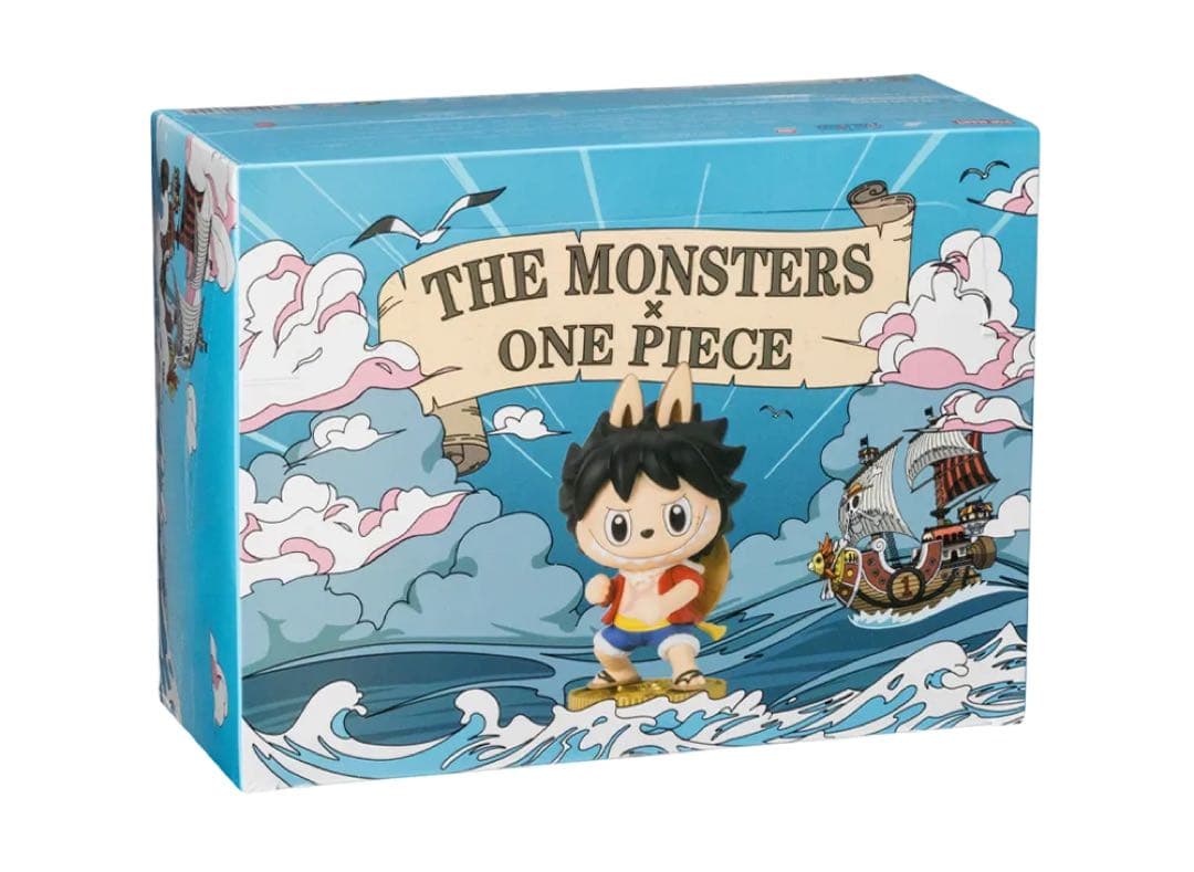 【POP MART】LABUBUxONE PIECEフィギュア キャラフルセット