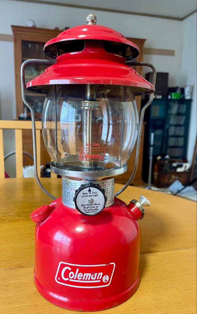 コールマン ランタン 200A 1974年11月 ブラックダイアル 少し値下げ