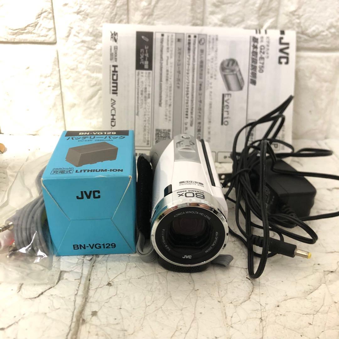 JVC GZ-E750-W ビデオカメラ 本体