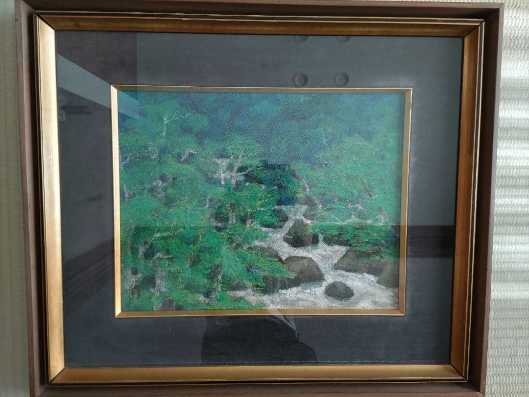 根本正　風景画　額縁いり 根本正 風景画 額縁いり 根本正風景画額縁いり