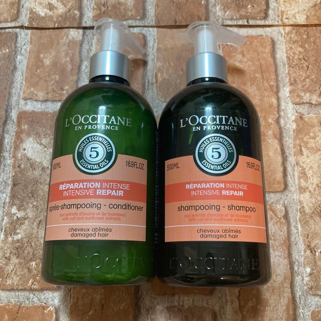 ロクシタン ファイブハーブス リペアリング シャンプー コンディショナー 新品