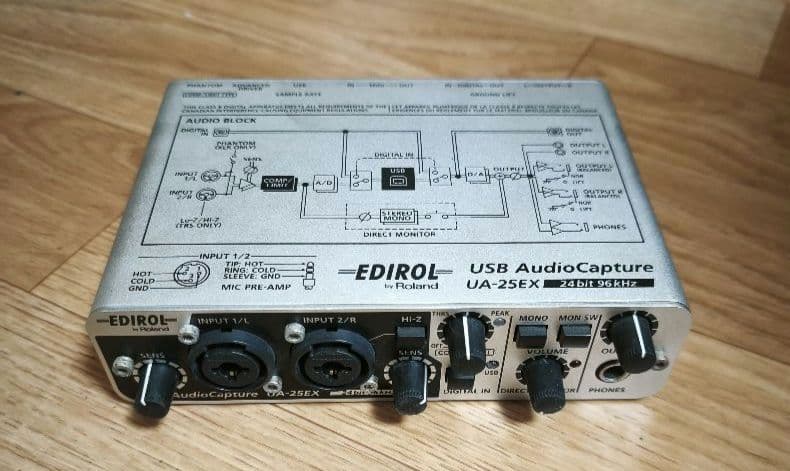 【箱・付属品有り】EDIROL UA-25EX