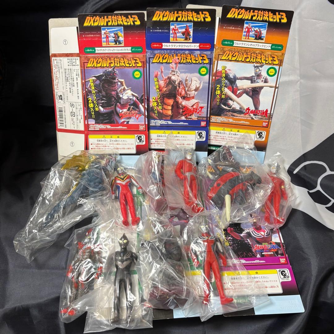 BANDAI バンダイ DXウルトラ対決セット3 全5種セット