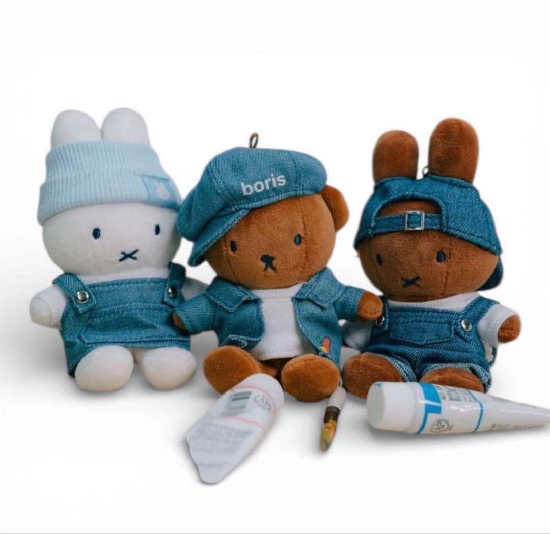 韓国ソウル限定】ミッフィーデニムエディション 3体セット（新品未開封