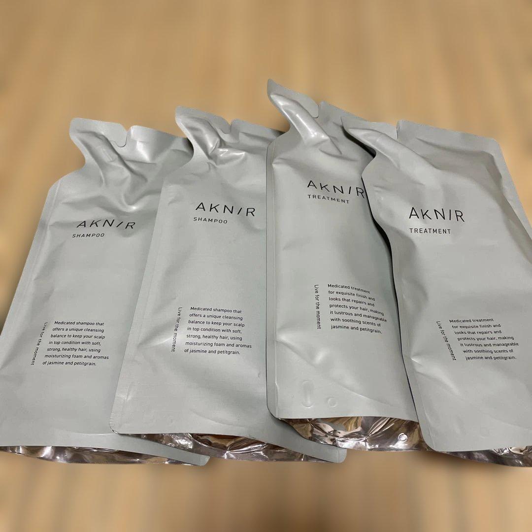 アクニーAKNIR 薬用シャンプー＆トリートメントセット 薬用ヘアシャンプー&トリートメントセット初回【ローズ×サンダルウッド