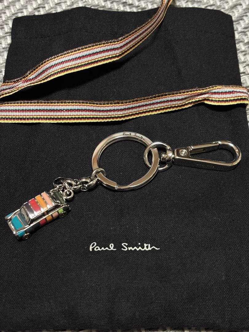 トマトPaul Smith カラフルカー キーリング