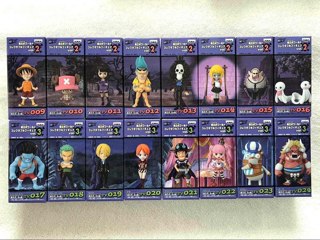 [未開封]ワールドコレクタブルフィギュア　ワンピース　 vol.2 & 3 Amazon.co.jp: 劇場版 ONE PIECE STAMPEDE ワールドコレクタブル