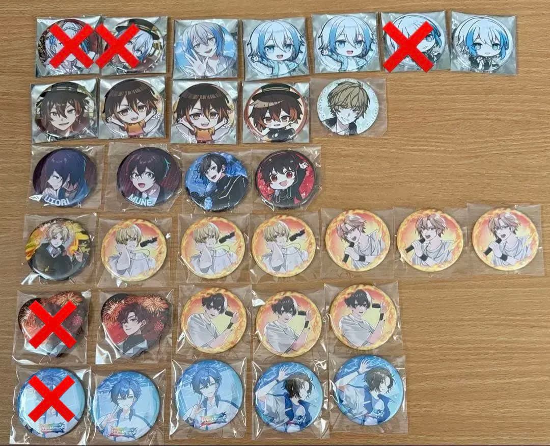 クレノア UMM 缶バッジ フェスキメ バカラ