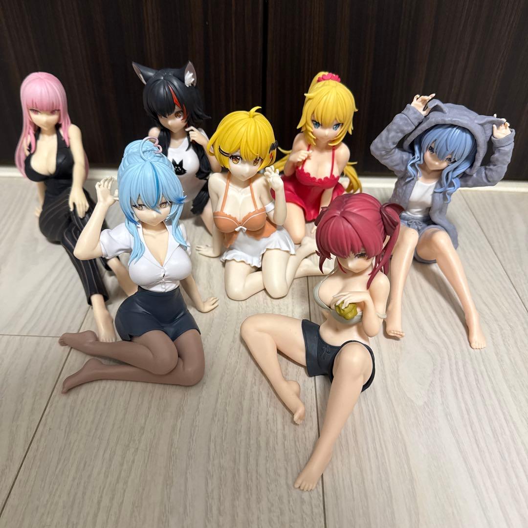 ホロライブ Relaxtime 7種セット リラックスタイム フィギュア - メルカリ
