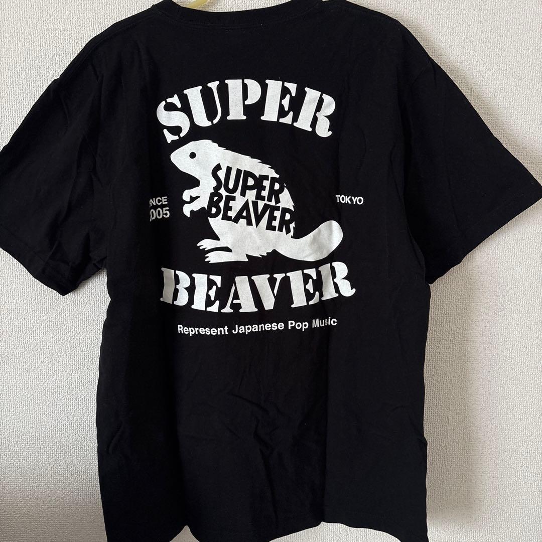 SUPER BEAVER バックドロップTシャツ XL 黒 - メルカリ