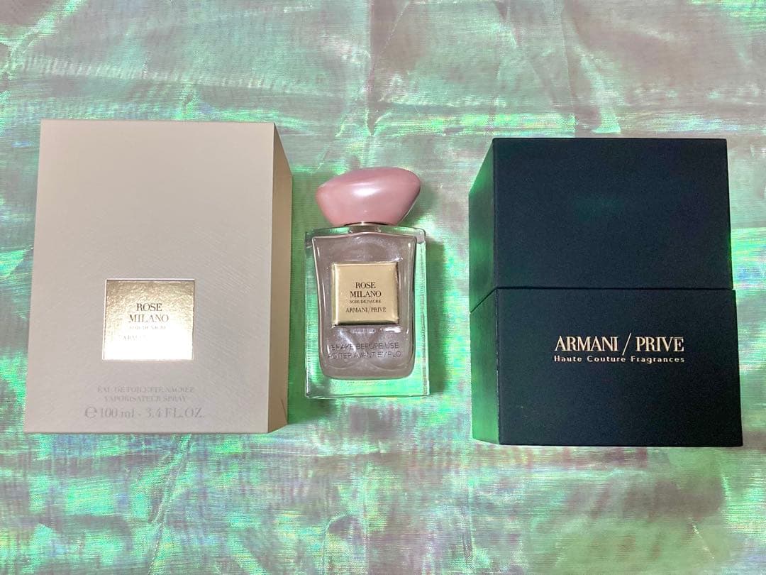 香水 アルマーニ プリヴェ ローズ ミラノ オードトワレ 限定品 100ml