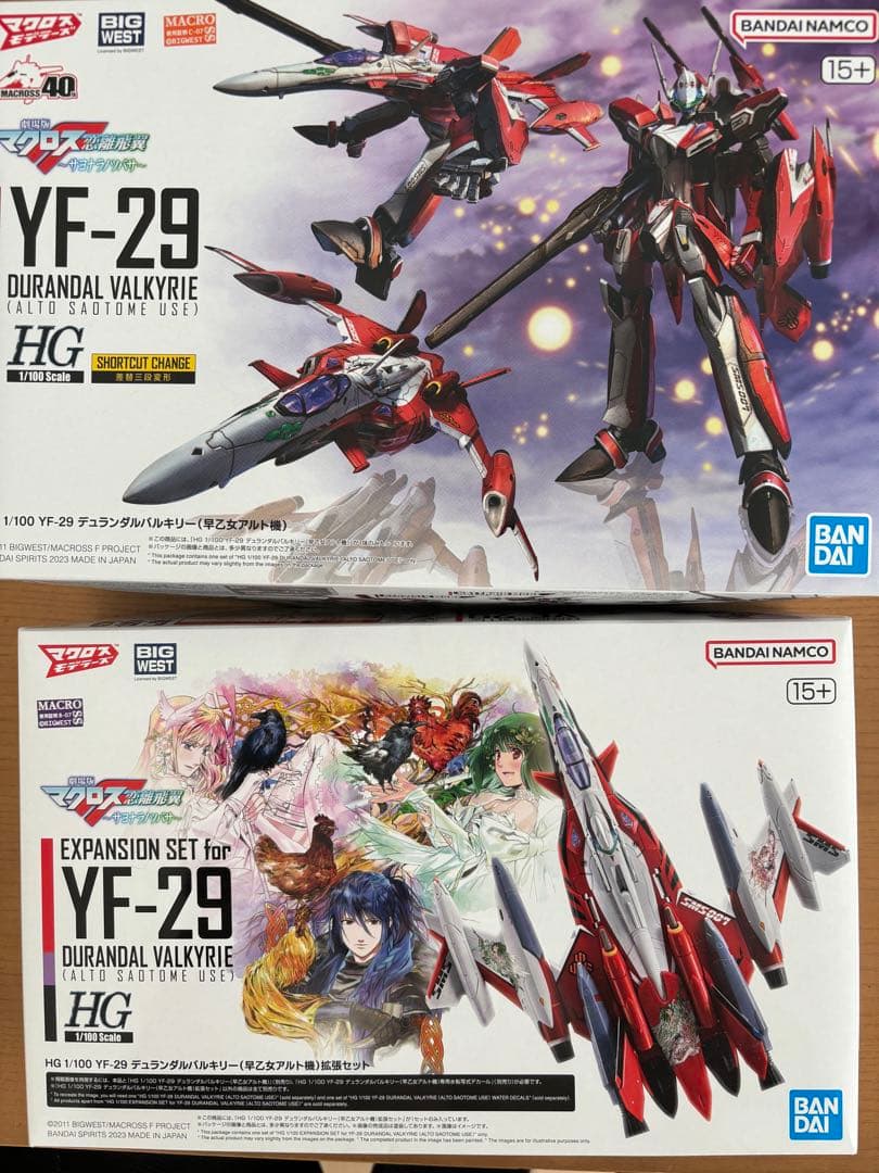 HG YF-29デュランダルバルキリー(早乙女アルト機)、拡張セット - メルカリ