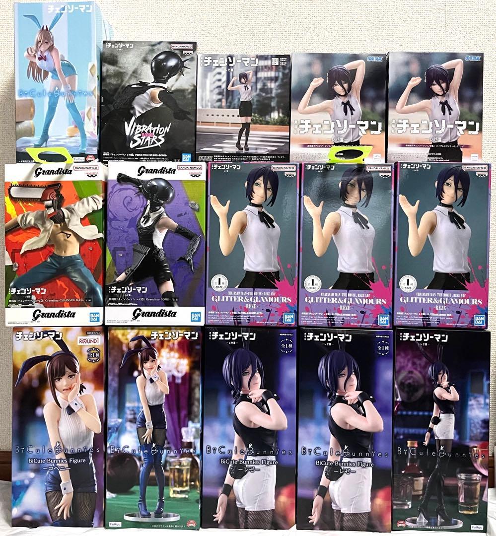 チェーンソーマン レゼ編 フィギュア BOMB レゼ　コベニ 等 15点 ⑼