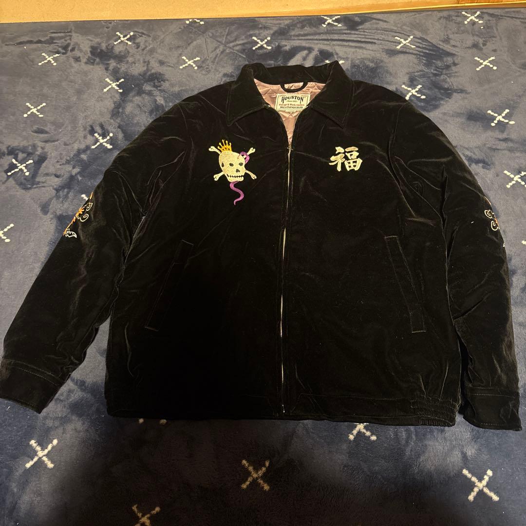 HOUSTON ブラックベトナムジャケット