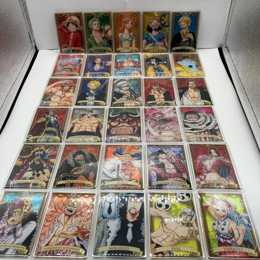 ワンピース ステータスカードコレクション第1、2弾コンプリートセット Amazon.co.jp: ONE PIECE ステータスカードコレクション1 2 全30種