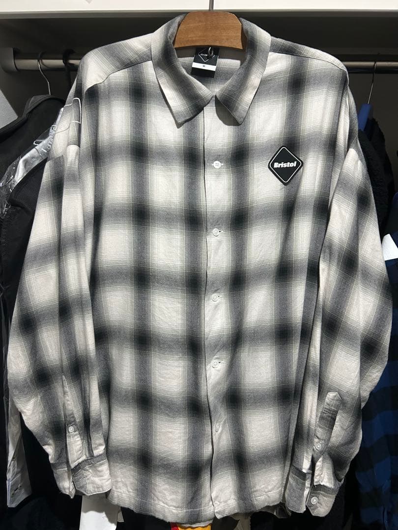j*x様 Bristol チェック柄 長袖シャツ Mサイズ