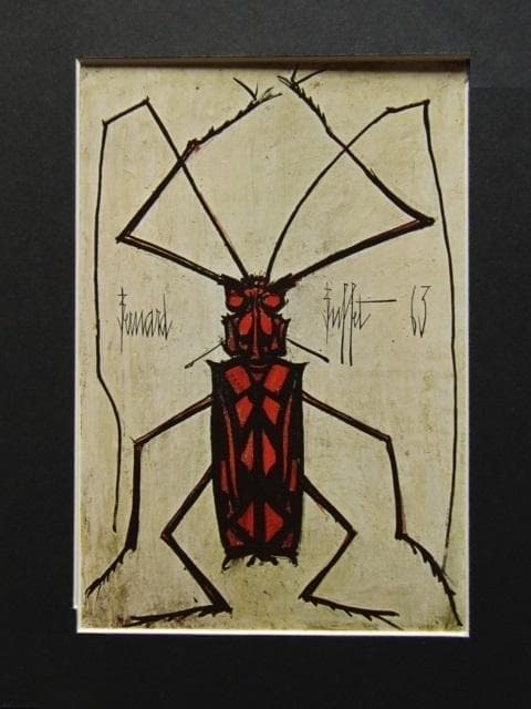 ベルナール・ビュッフェLE MUSEUM-Le longicorne rouge