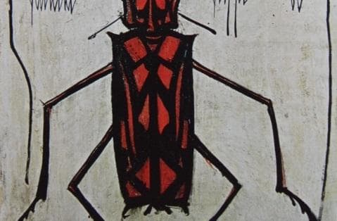 ベルナール・ビュッフェLE MUSEUM-Le longicorne rouge - メルカリ