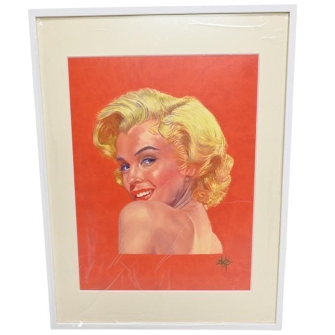 トイズマッコイ 額装 複製アート 岡本博 描きおろし 直筆サイン TOYS McCOY トイズマッコイ TMA1841 岡本博アートコレクション 公式