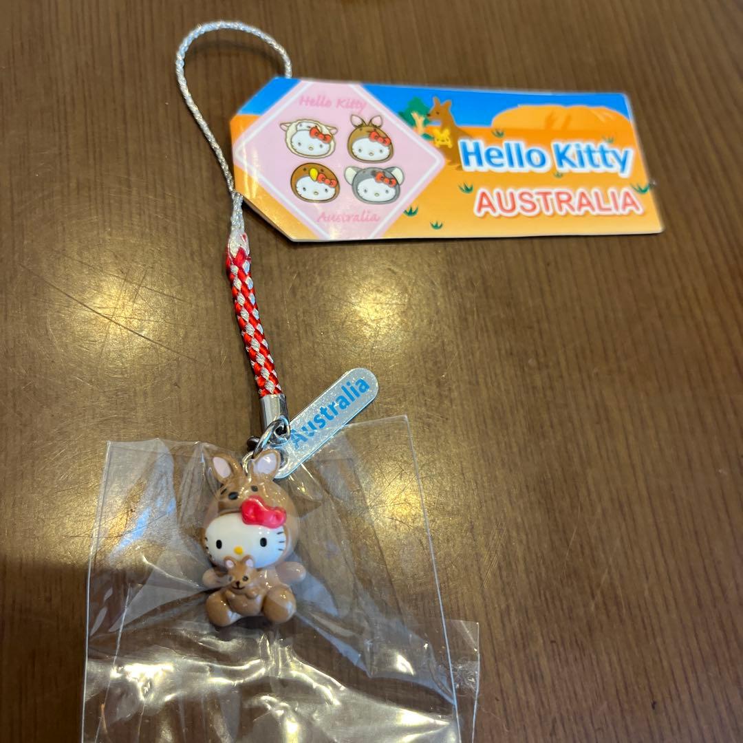 【激レア】ご当地カンガルーハローキティストラップ　新品未使用