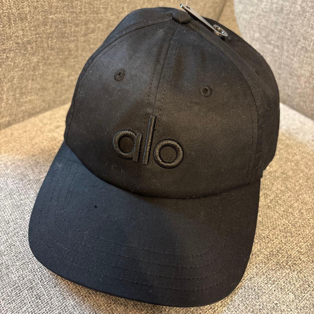 新品未使用タグ付】alo yogaロゴキャップ ブラック Off-Duty | Buyee
