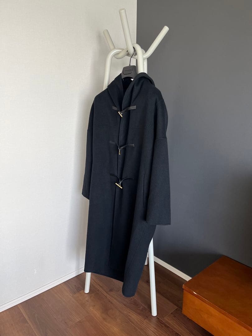 ★最終値下げ★美品 ebure ダッフルコート ブラック 38