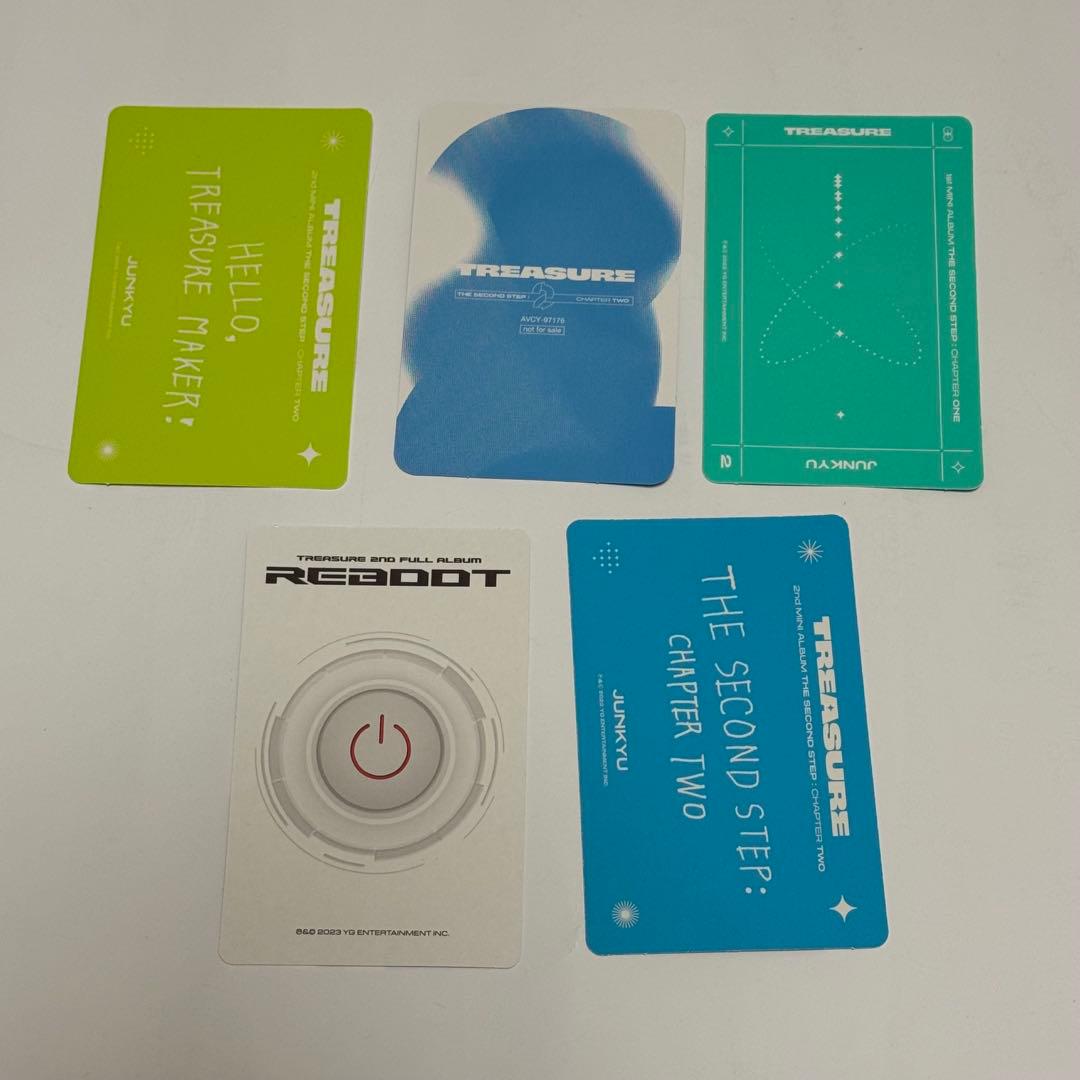 TREASURE】ジュンギュ トレカ セット - メルカリ