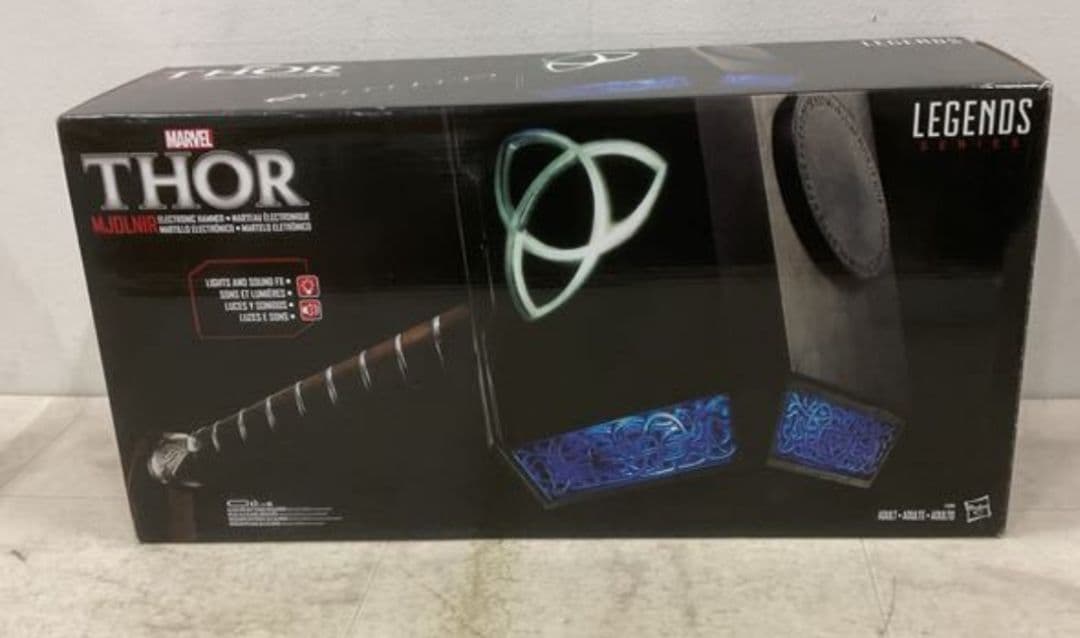 希少】ハズブロ ムジョルニアレプリカ マイティソー 1/1 マーベル