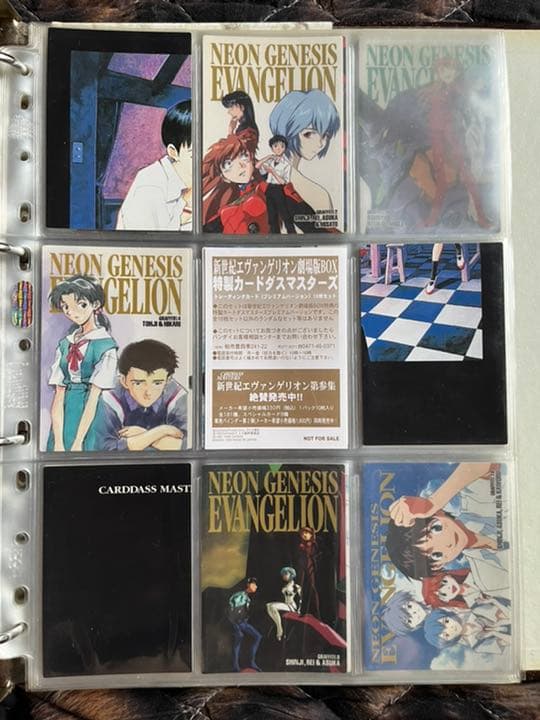 新世紀エヴァンゲリオン第壱集+第弐集フルコンプ+第参集 カード - メルカリ