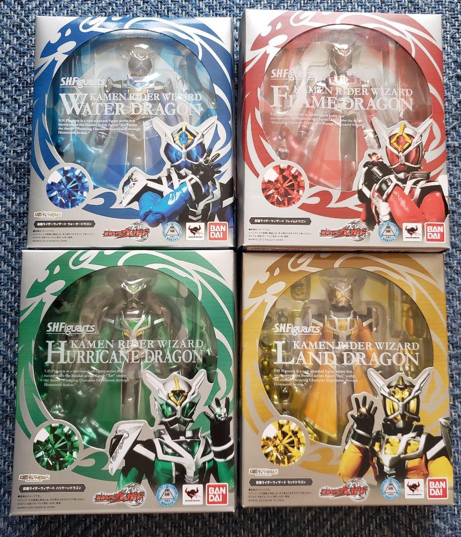 S.H.Figuarts仮面ライダーウィザード4点セット未開封商品